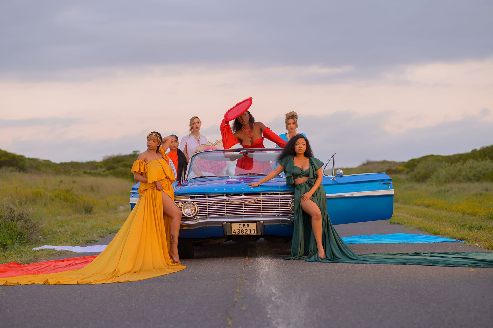 Flying dress orange 1